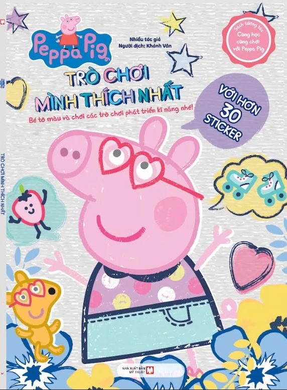 Sách Tương Tác - Cùng Học Cùng Chơi Với Peppa Pig: Trò Chơi Mình Thích Nhất (Hơn 30 Sticker)