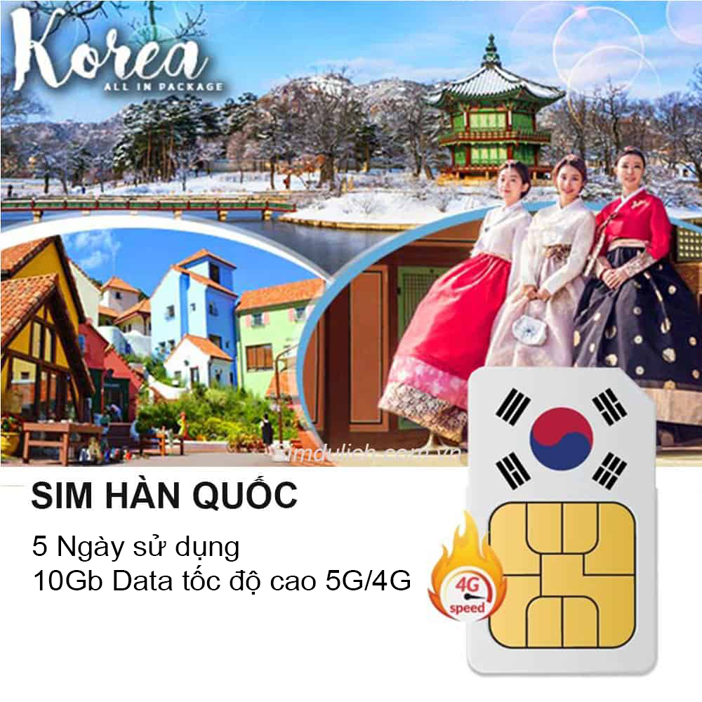 Freeship - chưa kích hoạt. sim data du lịch quốc tế 4g hàn quốc 10gb - 5 ngày tốc độ cao.