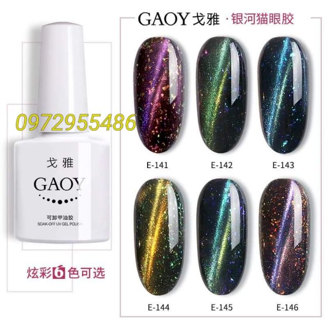 Sơn gel mắt mèo goay