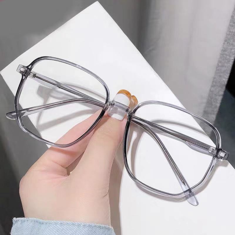Kính Không độ nam nữ mắt trong chống tia bức xạ UV phong cách Hàn Quốc KI01