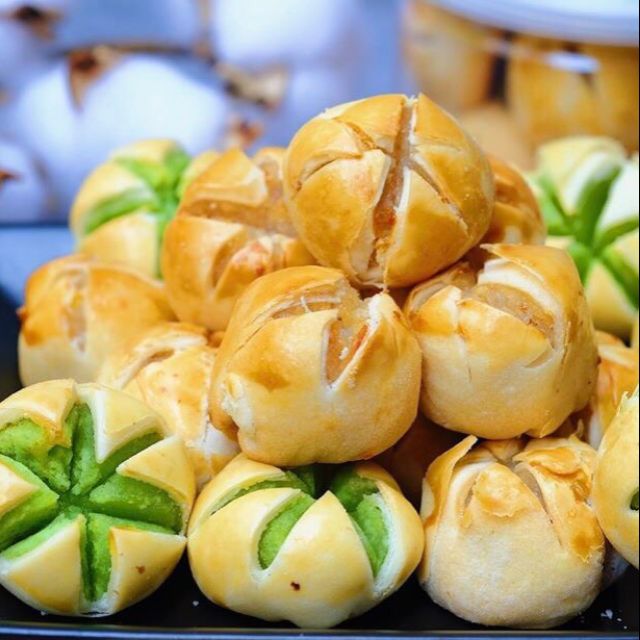 Bánh Dừa Sầu Riêng - Đậu Lá Dứa Trai Đẹp 280G