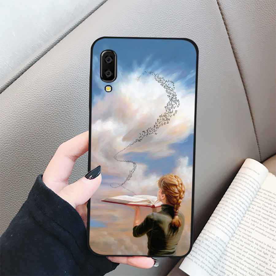 Ốp điện thoại dành cho máy Samsung Galaxy A7 2018/A750 - Chữ bay đi hết MS ADC006