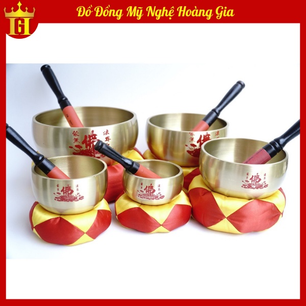 Chuông Bát, Chuông Tụng Kinh Bằng Đồng Cao Cấp