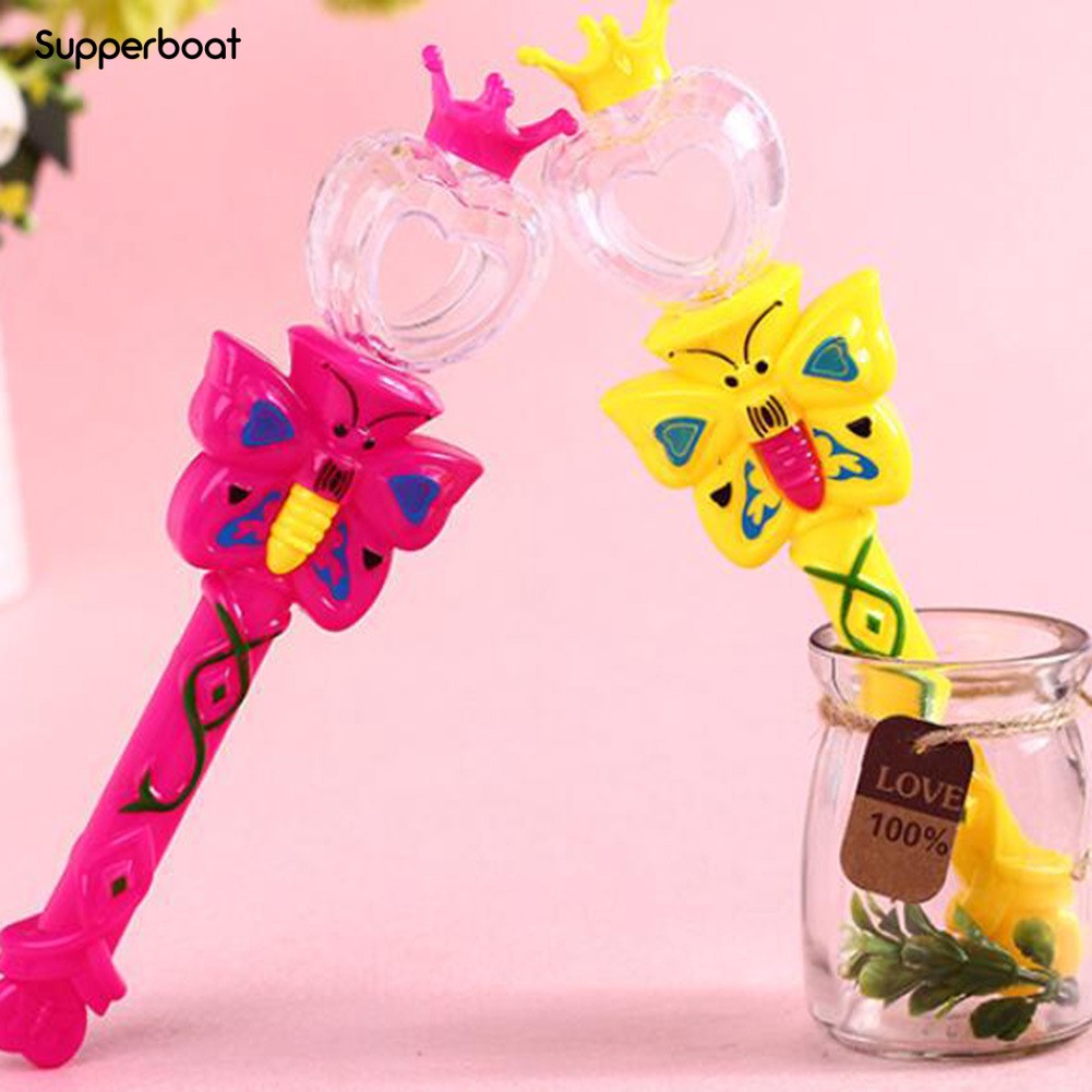 Gậy Phép Thuật Phát Sáng Hình Chú Bướm Dễ Thương Cho Bé