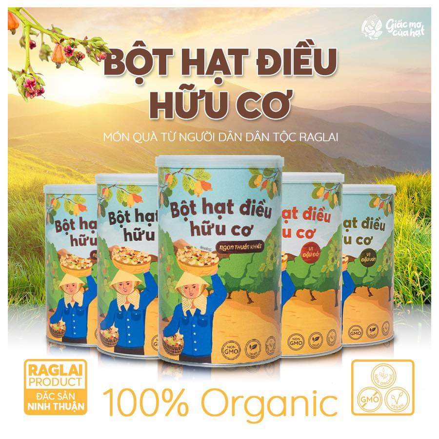 [GIÁ ĐẶC BIỆT TỪ 03 HỘP] sữa hạt điều dinh dưỡng thuần chay, bổ sung vitamin tốt cho sức khỏe mọi người - VỊ TÙY CHỌN-số lượng có hạn