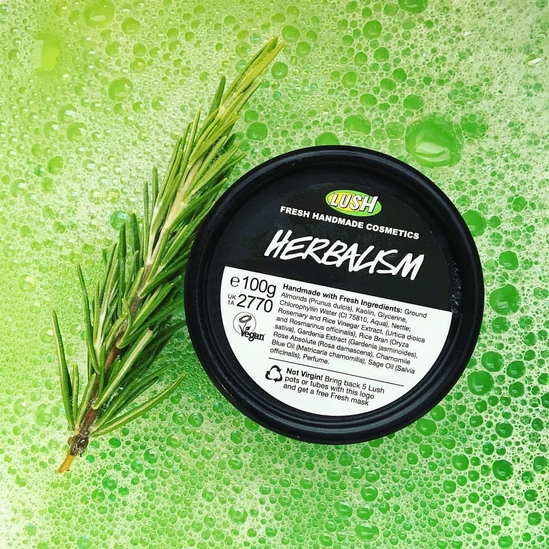 [HCM]Bột rửa mặt LUSH - Herbalism Fresh Cleanser