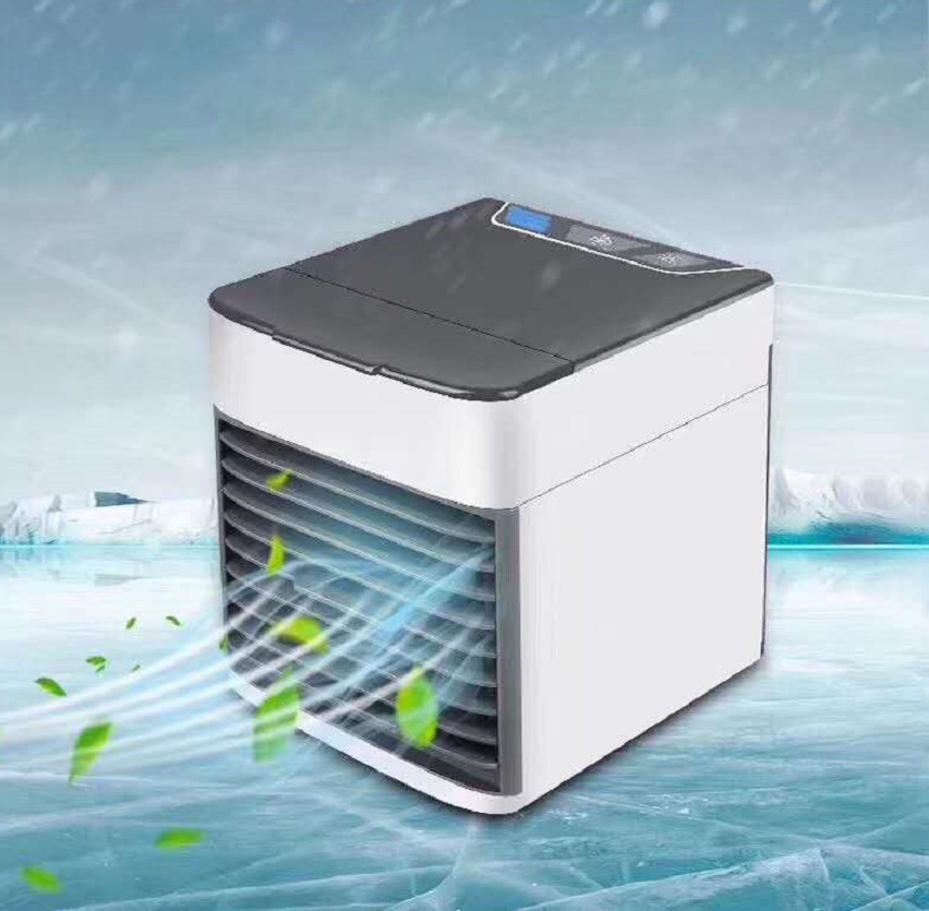 Quạt mini - quạt mini phun sương để bàn gutek air 8 - với 3 tốc độ gió điều hòa không khí có phun sương, có đèn led ban đêm ,dùng được tinh dầu dung tích khay chứa nước 480ml