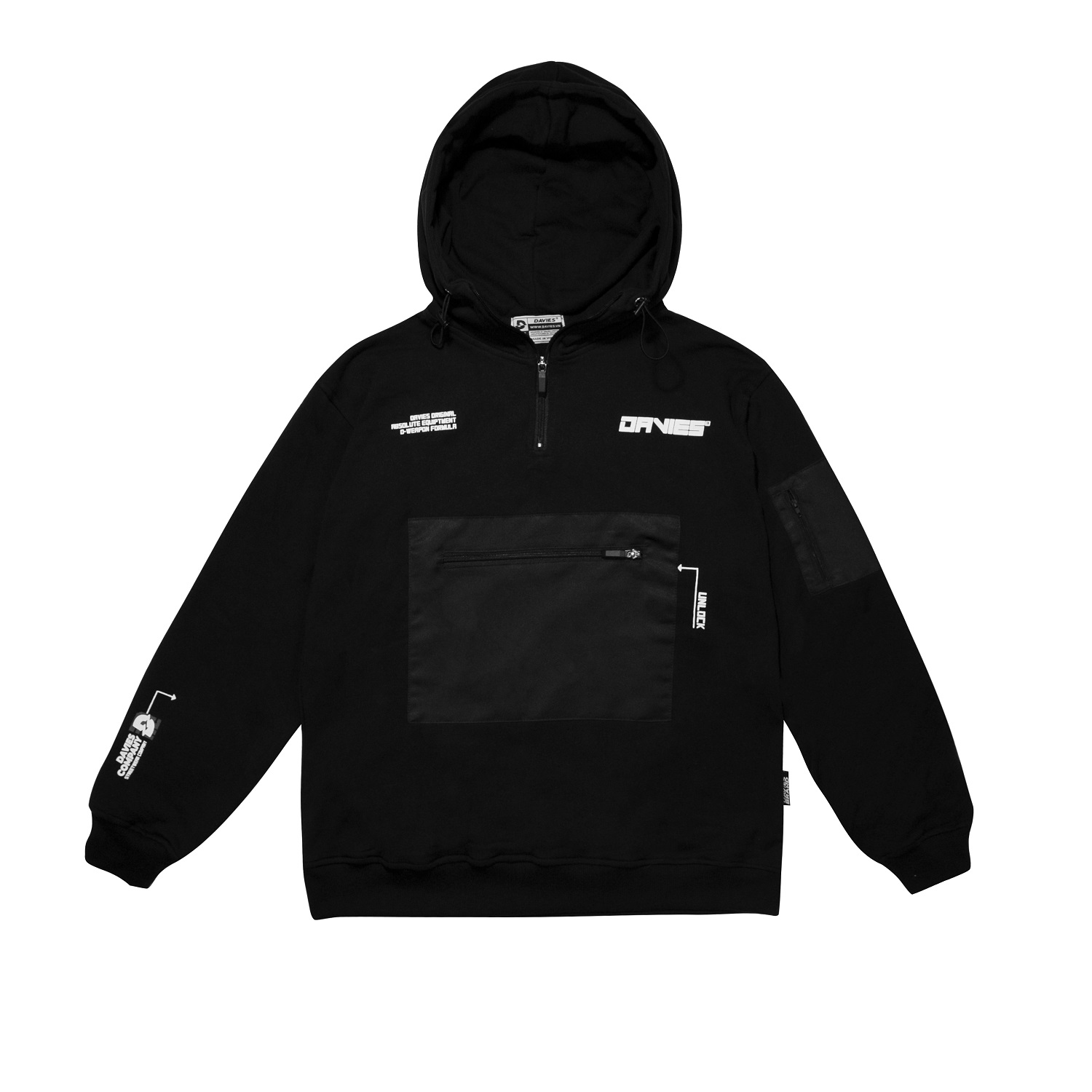Áo hoodie Davies nam nữ DSW Hoodie Warrior