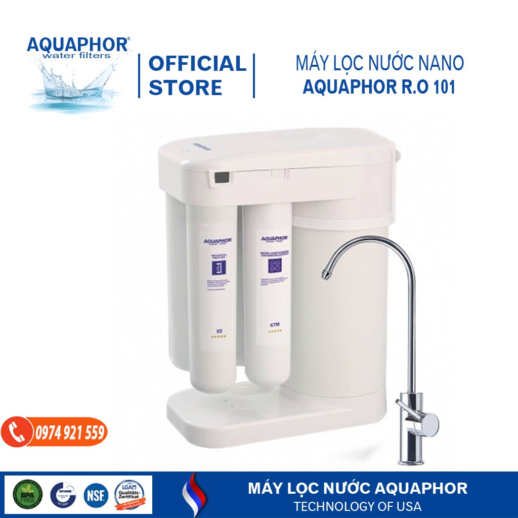 Chính hãng-Bảo hành 36 TH- Đổi mới Máy bình lọc nước Aquaphor của Mỹ