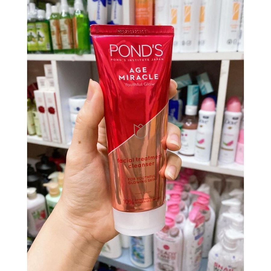 Sữa rửa mặt ngăn ngừa lão hóa pond's age miracle 100g