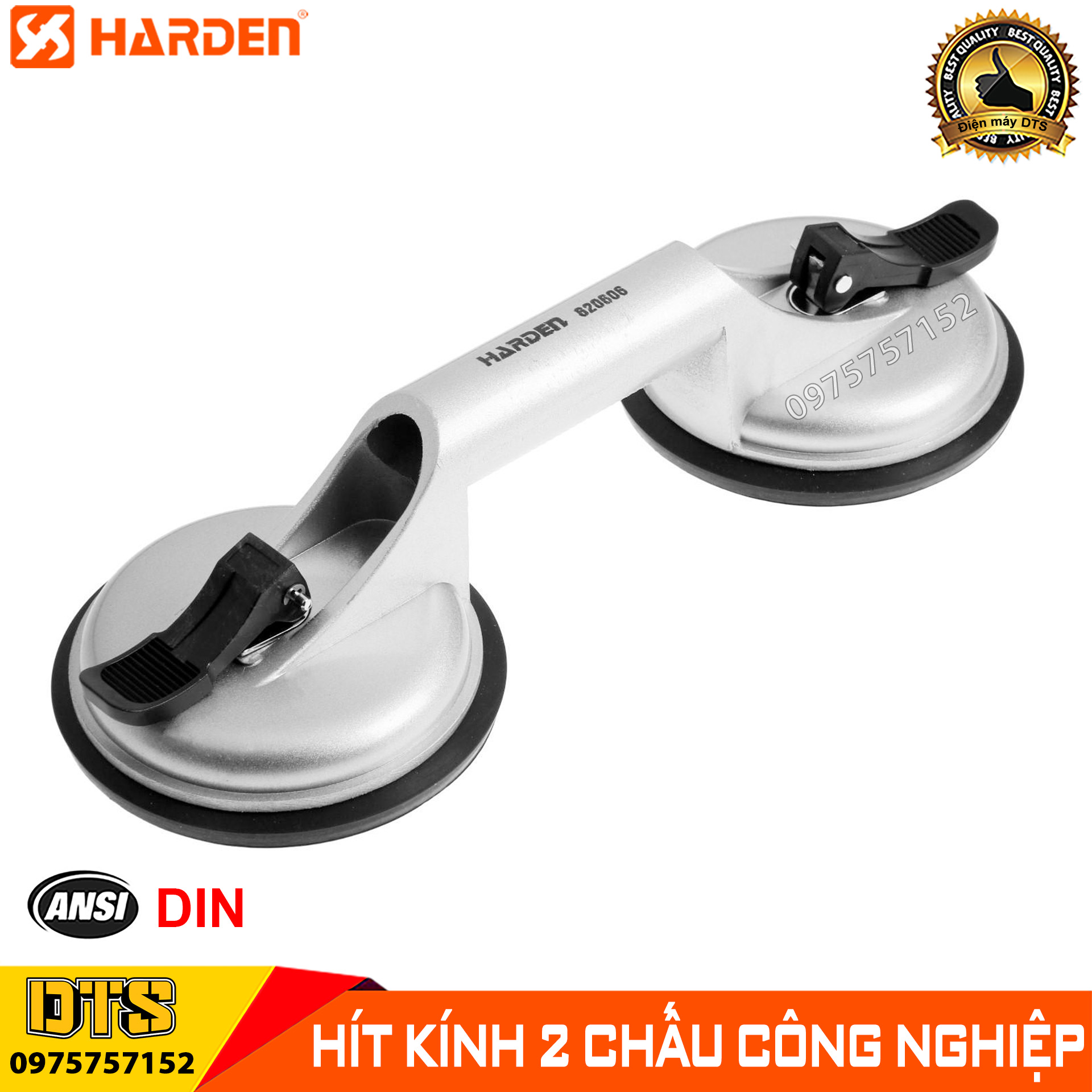 Hút kính, hít kính 2 chấu công nghiệp HARDEN PRO hút gạch nhôm đúc nguyên khối chịu lực, cao su nguyên chất lực hút cực mạnh, tay hít kính, gạch men cầm tay, hít kính 2 chạc, hút kính đôi, hít kính chân không, tay hít gạch, nâng nắp bể