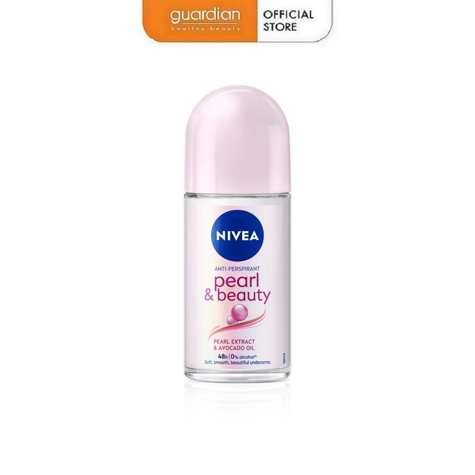 Lăn Khử Mùi Ngọc Trai Sáng Mịn Pearl & Beauty Nivea 50Ml