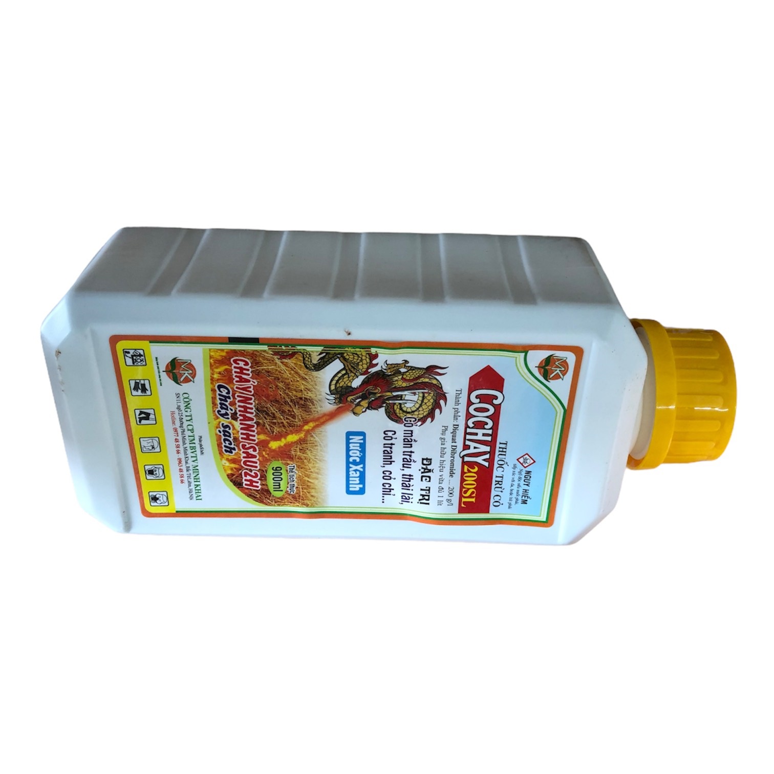 Thuốc trừ cỏ cháy nhanh, (Chai 900ml) diệt trừ cỏ tận gốc, cháy nhanh và an toàn