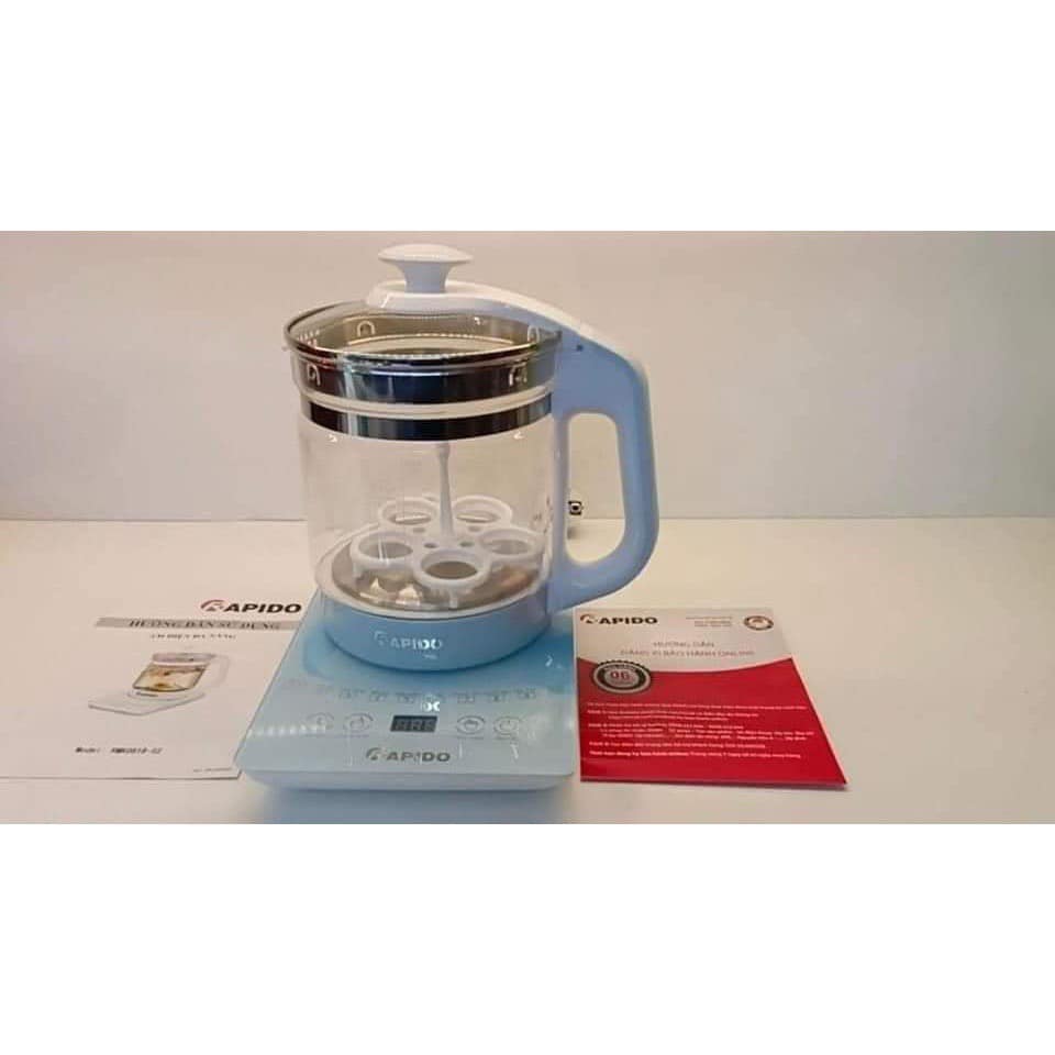 Ấm điện đa năng Rapido RMK0818-S 1.8L