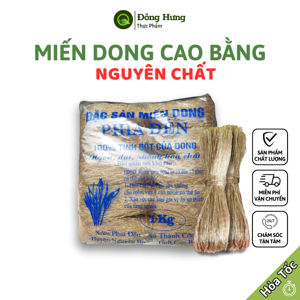 Miến dong phia đén cao bằng _ chính hãng