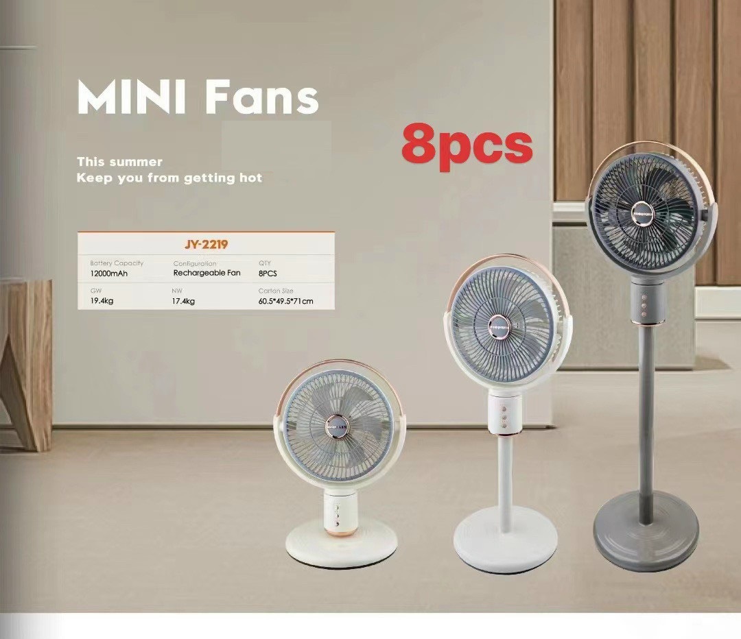 Quạt sạc tích điện JYSUPER Cổng Sạc USB - JY-2219