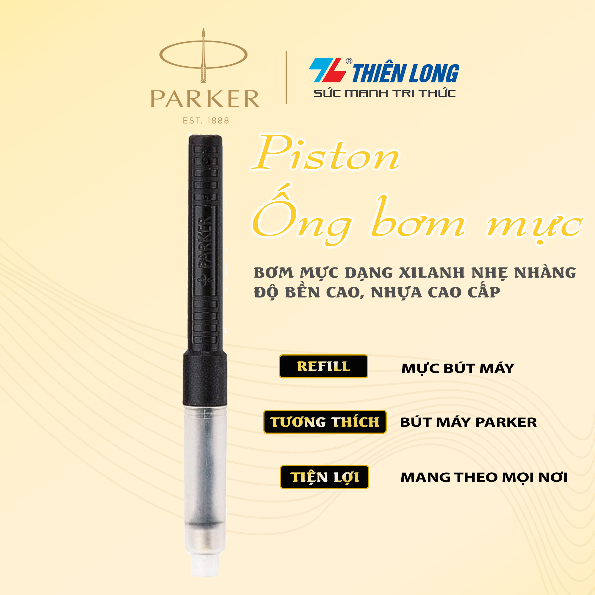 Ống bơm mực bút máy parker - s0953290