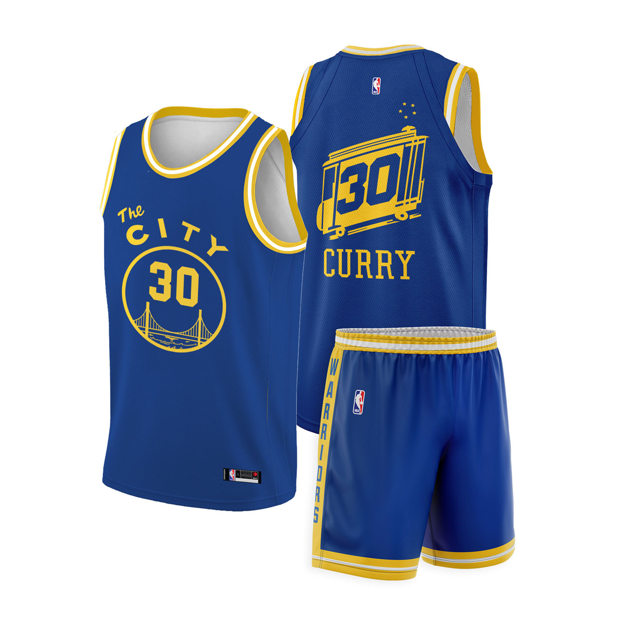 Quần áo bóng rổ actee delo nba stephen curry phiên bản classic 2022/23