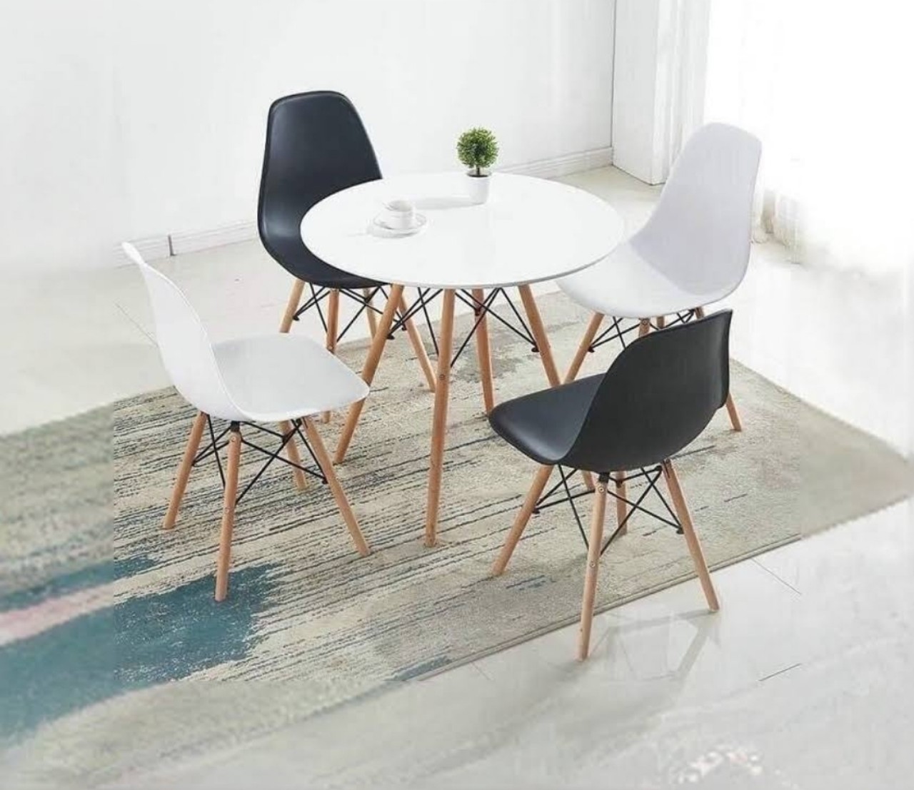 Bàn Cafe Mặt Tròn 60 X Cao 75 Nhập Khẩu Loại 1