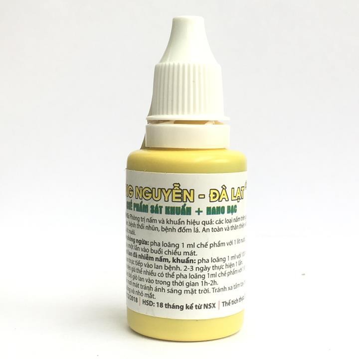 Chế phẩm Hùng Nguyễn nano bạc Hùng Nguyễn lọ 20ml