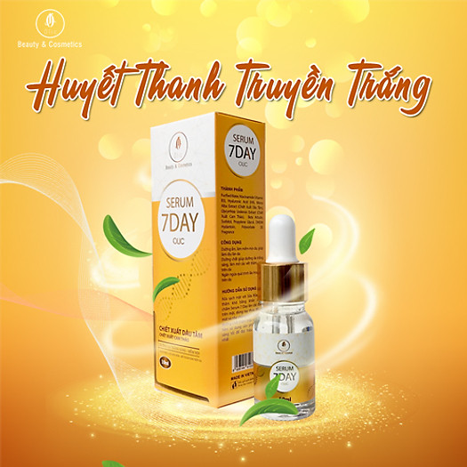 Serum 7 day olic 10ml - tinh chất dưỡng ẩm