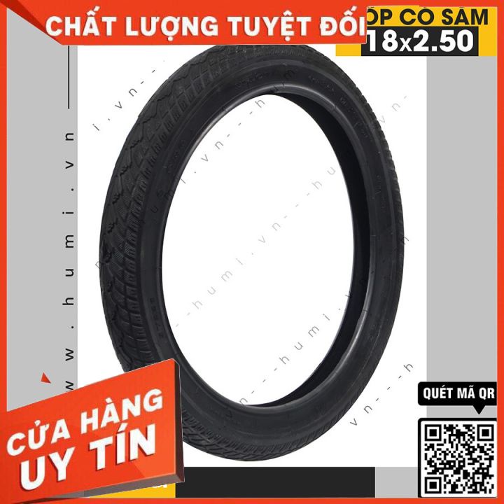 Săm Xe - Lốp Có Săm Sao Vàng 18x2.50 Hàng Mới, Bao Bền