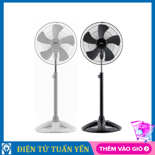  Quạt đứng công nghiệp Hali DC199 công suất 80W cánh quạt 45cm 3 tốc độ gió - Hàng chính hãng 