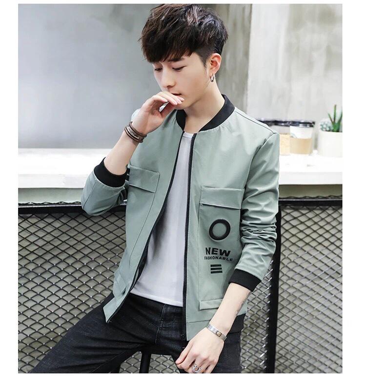 Aó khoác dù nam in mã vạch cực chất ut15