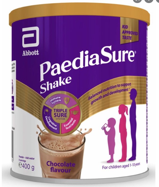 Sữa Abbott Peadia Sure Shake chocolate 400g