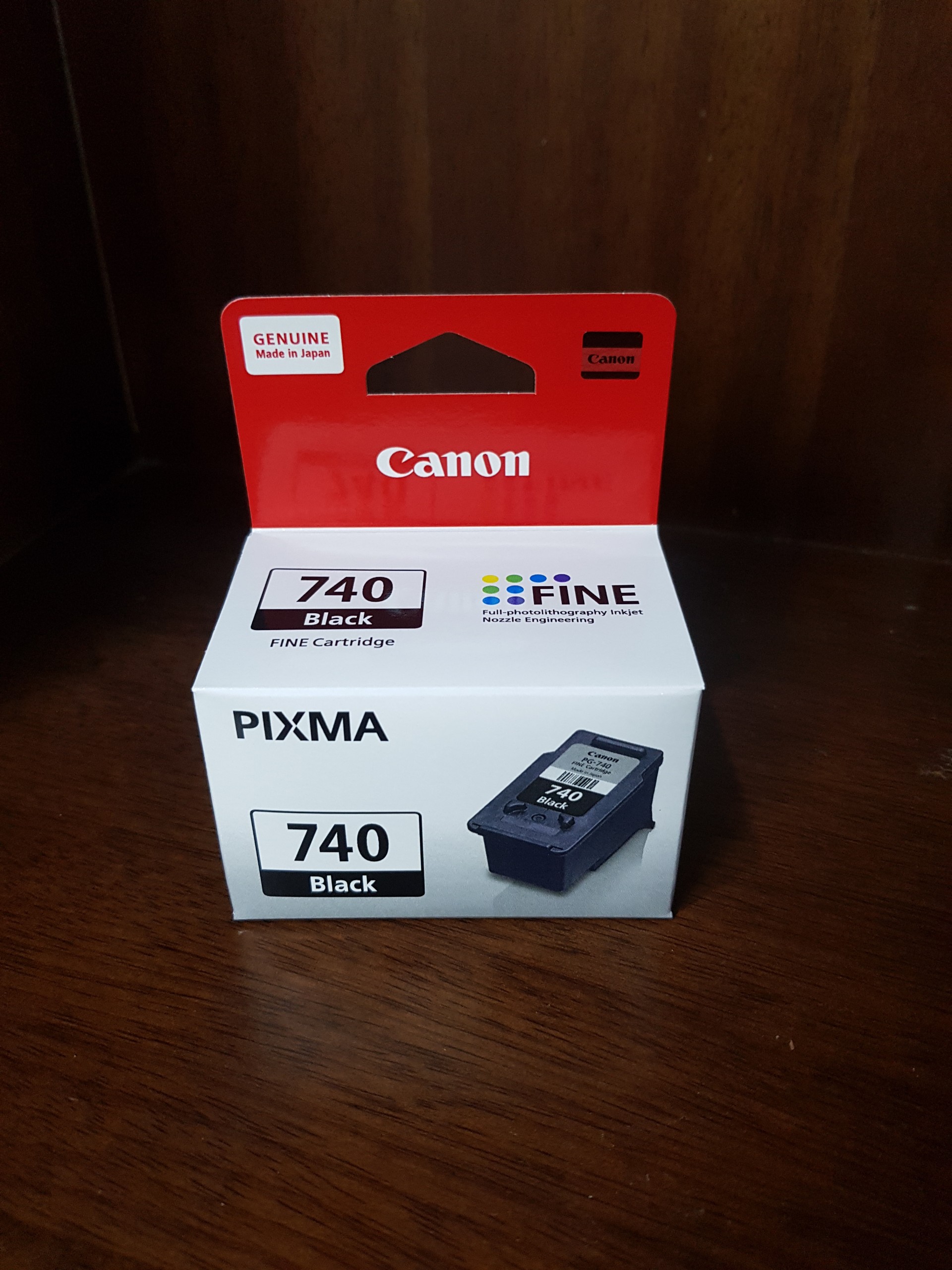 Đầu in mực in canon pg 740 cl 741 hàng chính hãng canon nhật bản check được qr code