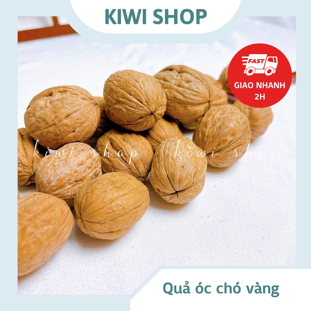 Quả óc chó vàng nhập khẩu mỹ hũ 350gr