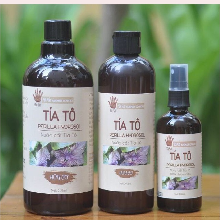 Toner tía tô - Nước cất tía tô kiềm dầu hiệu quả