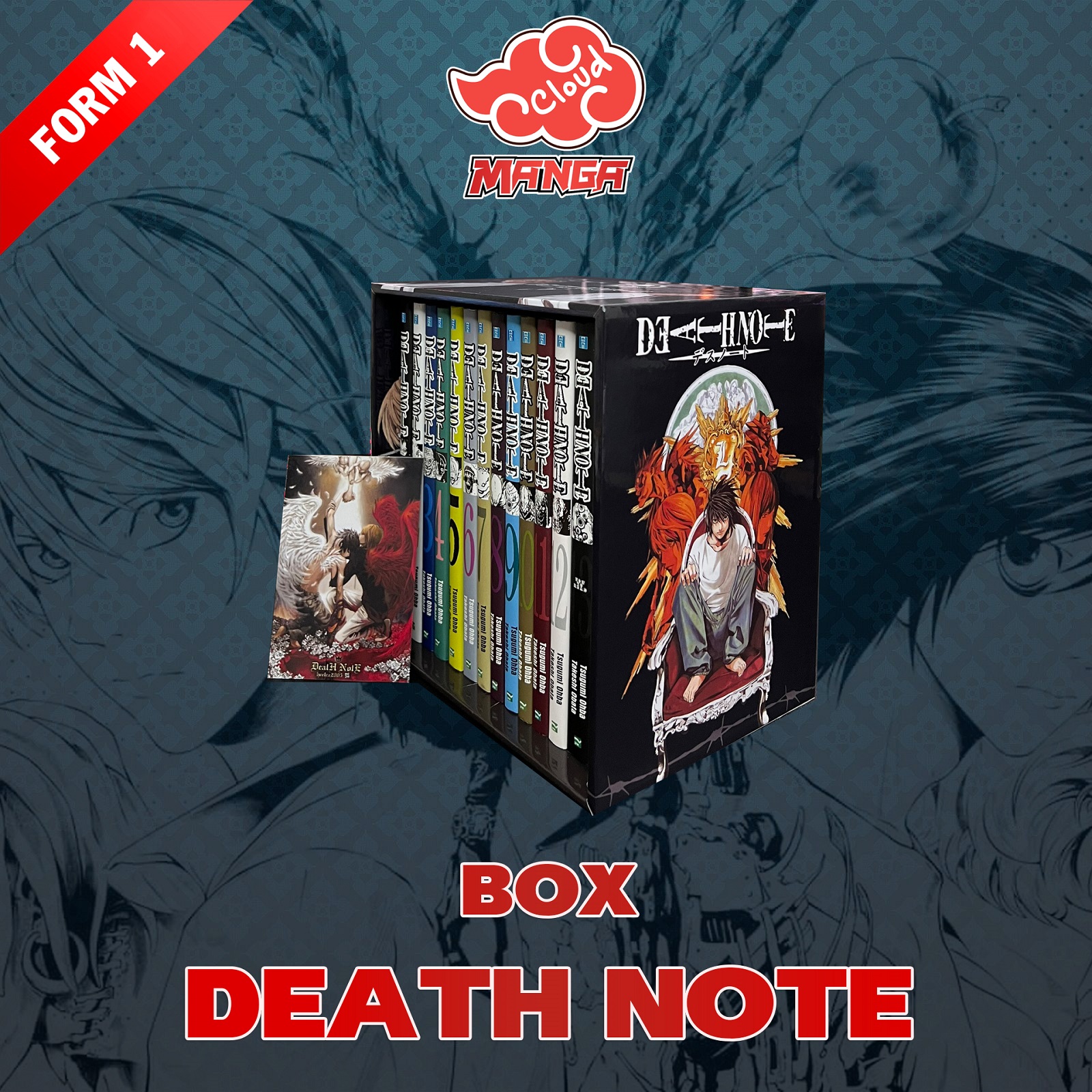 Box Death note dùng để bày truyện - bản đặc biệt giới hạn
