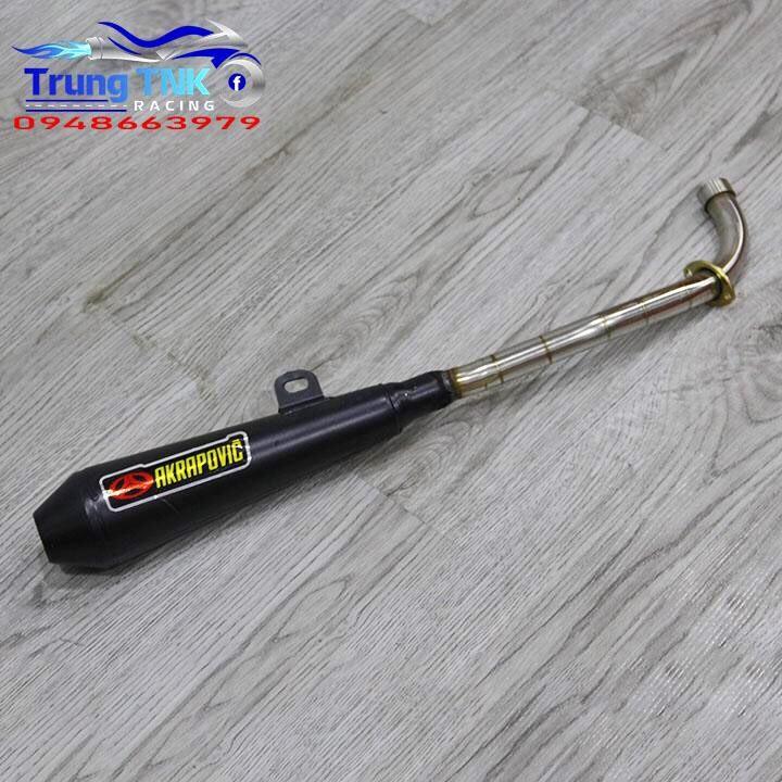 Pô akapovic gắn dream,wave,sirius.