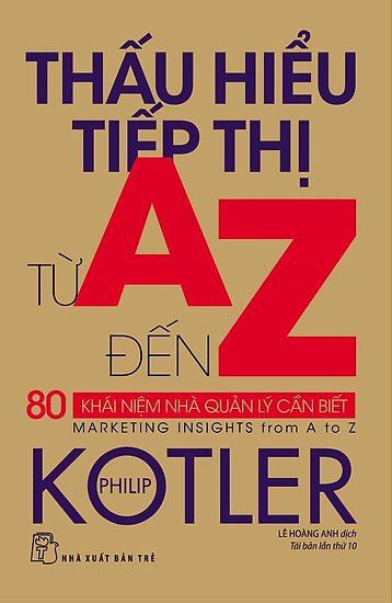 Sách - thấu hiểu tiếp thị từ a - z - tặng kèm bookmark