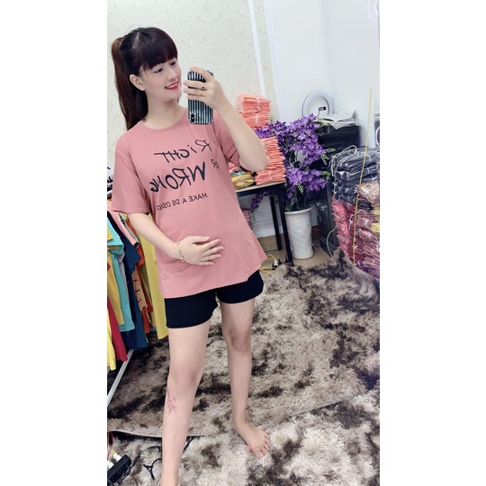 BỘ ĐỒ BẦU ÁO PHÔNG VÀ QUẦN ĐÙI SIÊU MÁT ĐỦ SIZE TỪ 45-70KG(ẢNH THẬT)