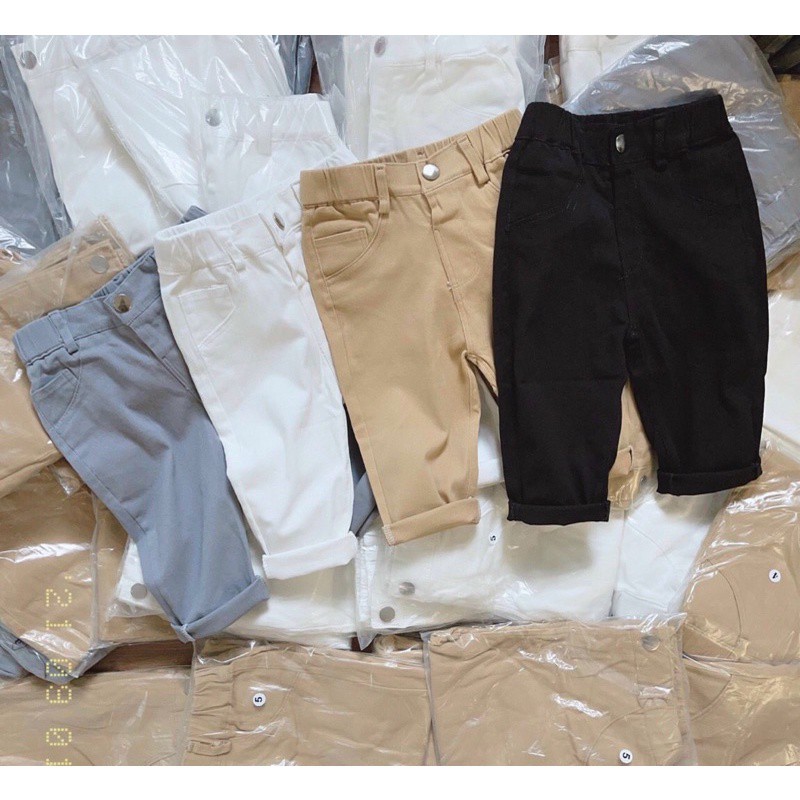 Quần kaki bé trai tb34 qate885 - quần kaki trẻ em