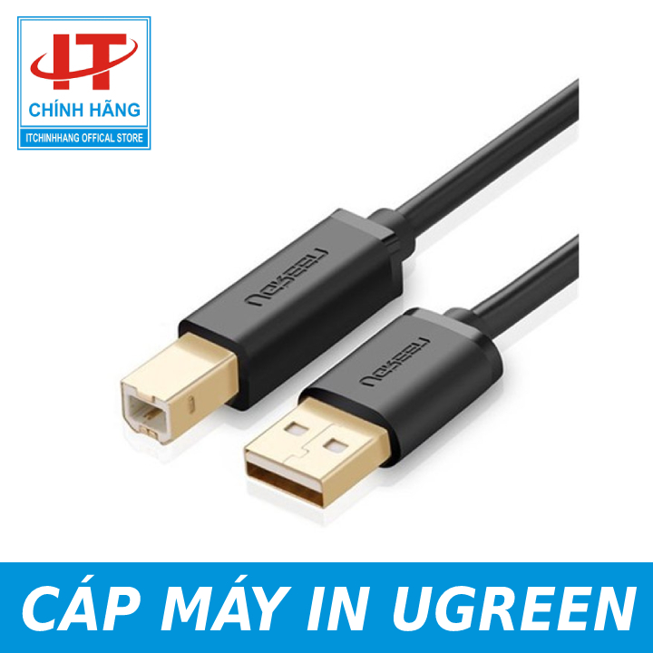 Dây cáp máy in ugreen - nhiều kích thước mạ vàng
