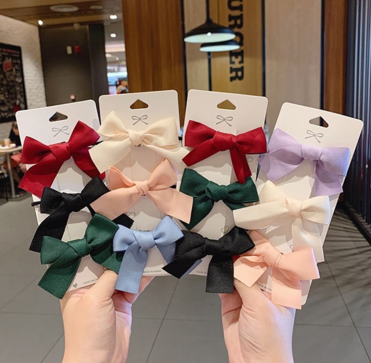 Kẹp tóc nơ xinh xắn dành cho nữ