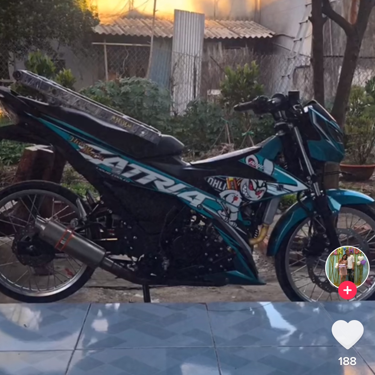 [HCM]Tem rời raider - satria Fi 3 lớp