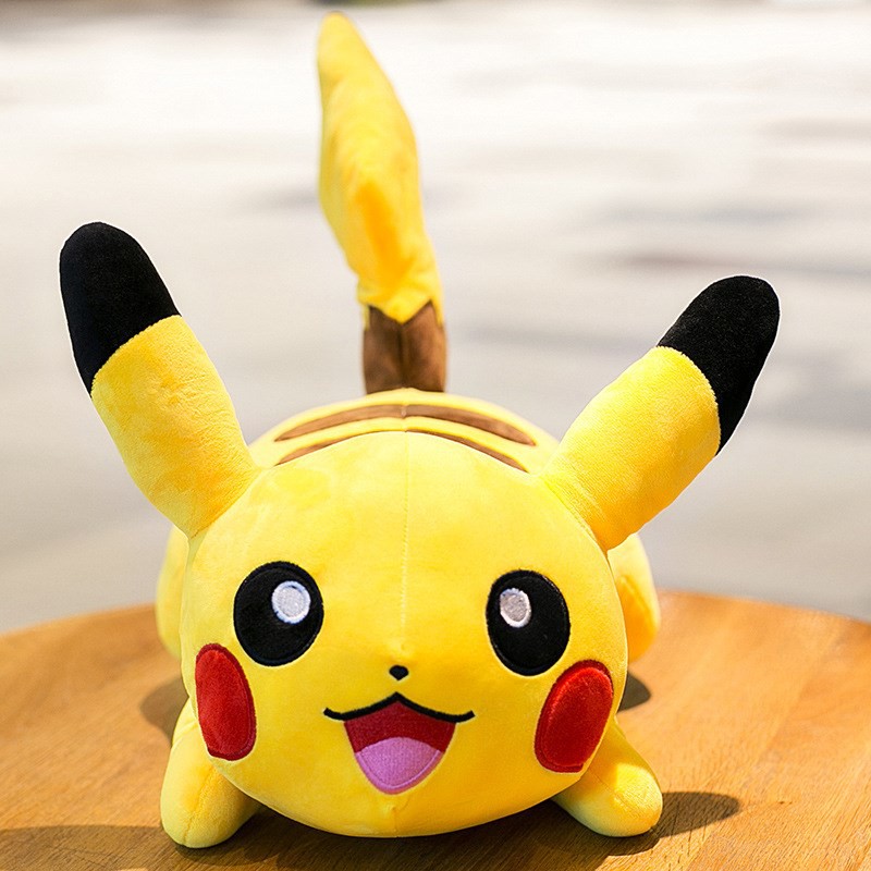 Gấu bông gối ôm pikachu size 35cm