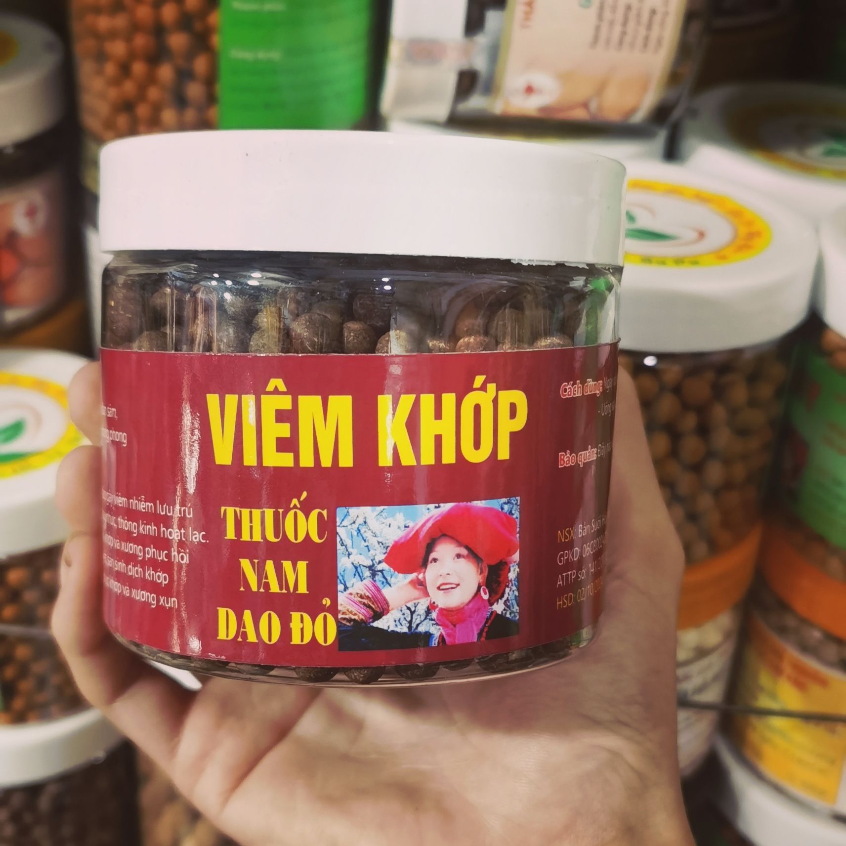 Viem khop - thảo dược dân tộc dao đỏ - đặc sản 27