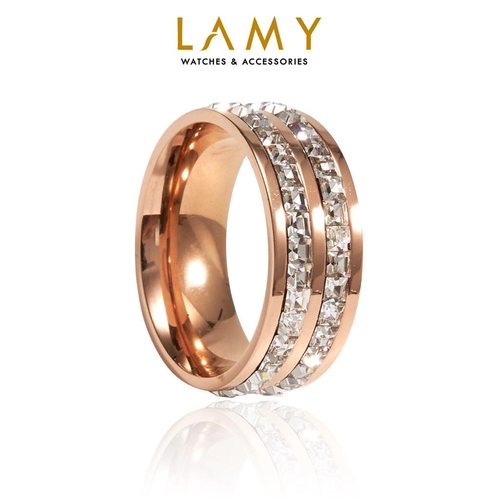 Nhẫn cde eternity dual ring rose gold cde8023rg