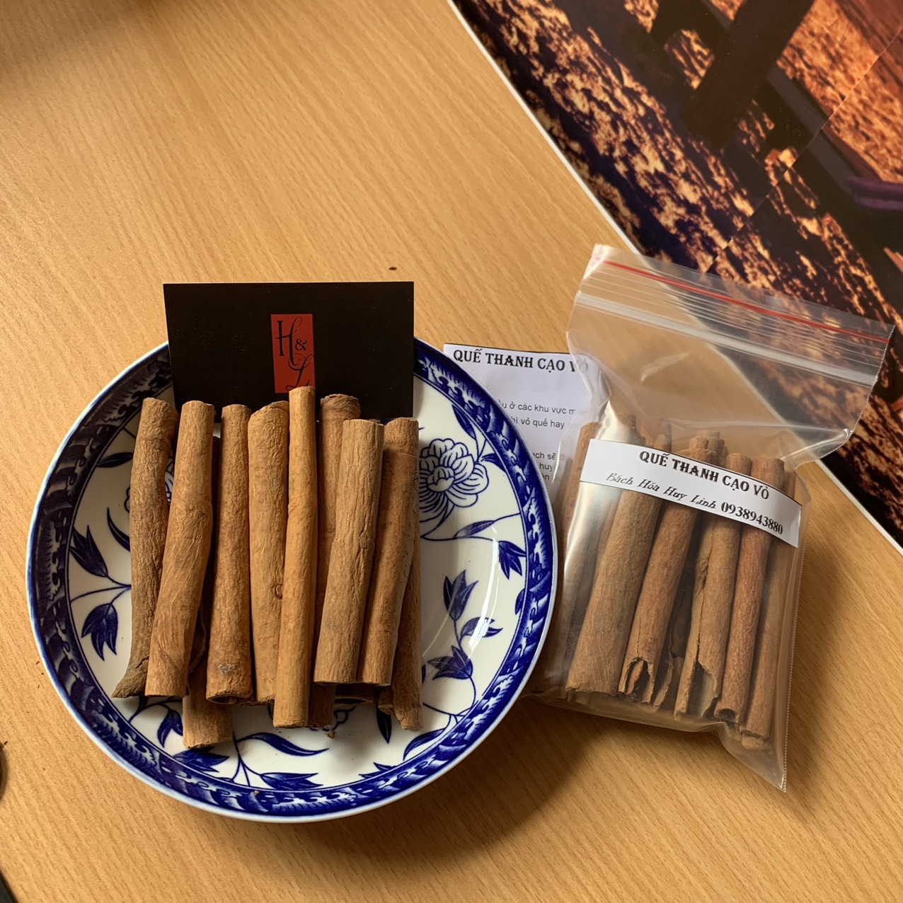 100g -quế thanh cạo vỏ sạch - hình chụp thật 100%