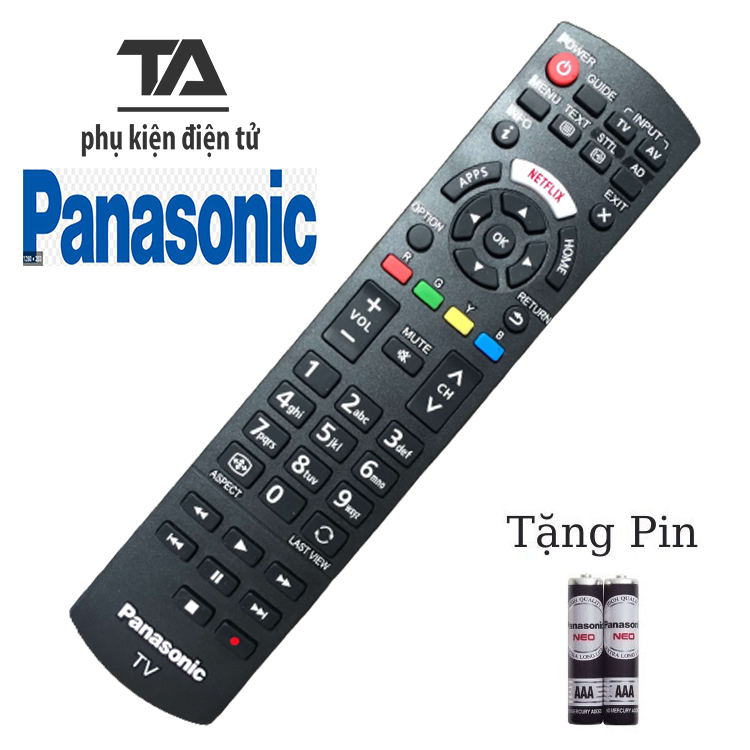 [ FREE SHIP ] Điều khiển tivi Panasonic hàng chính hãng