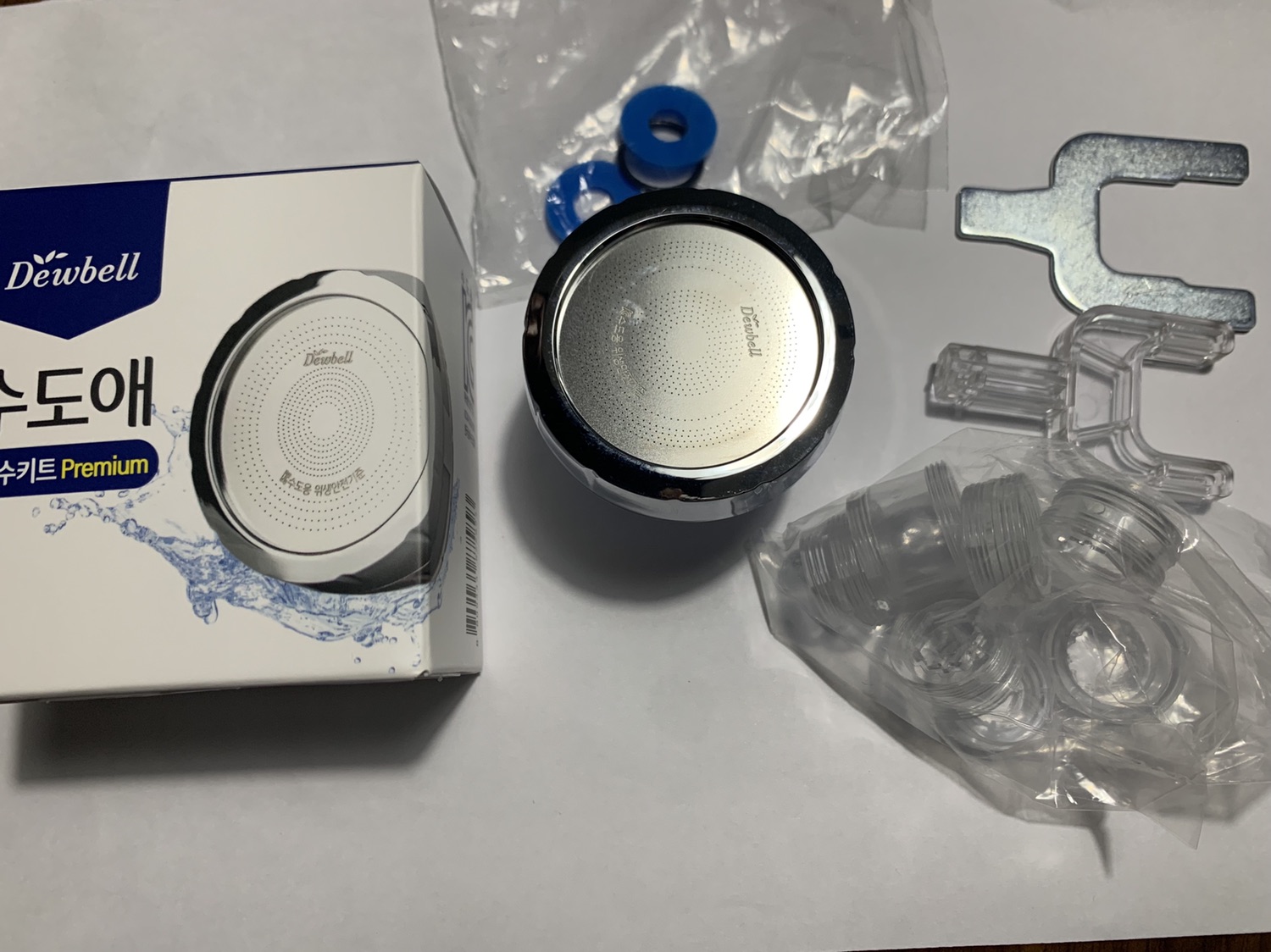 듀벨 정수키트프리미엄 1개 ,lọc nước tại vòi rửa loại lớn premium dewbell