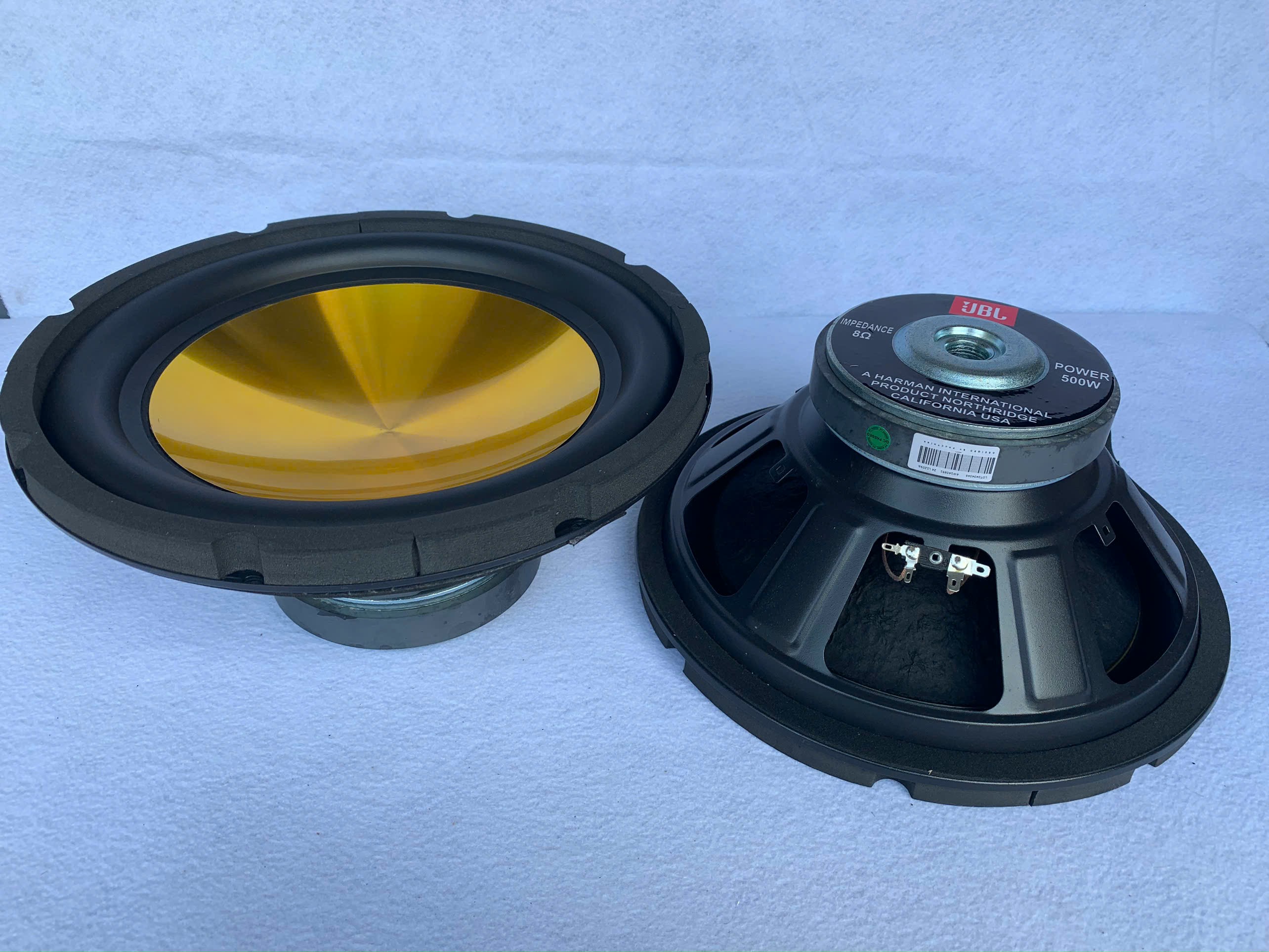 LOA SUB 30 JB AUDIO MÀNG VÀNG CÔN 50MM - GIÁ 1 CHIẾC - LOA SUB 3 TẤC - CỦ LOA SUB ĐIỆN