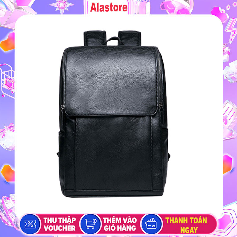 Balo Da Nam Đẹp Sang Trọng Balo Nam Cao Cấp Đựng Laptop 15,6inch  BL03