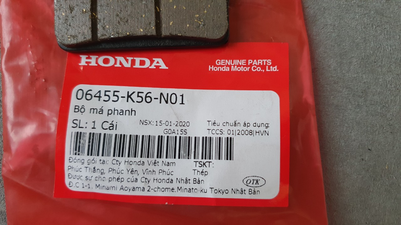 [HCM]BỐ THẮNG ĐĨA  HONDA WINNER X