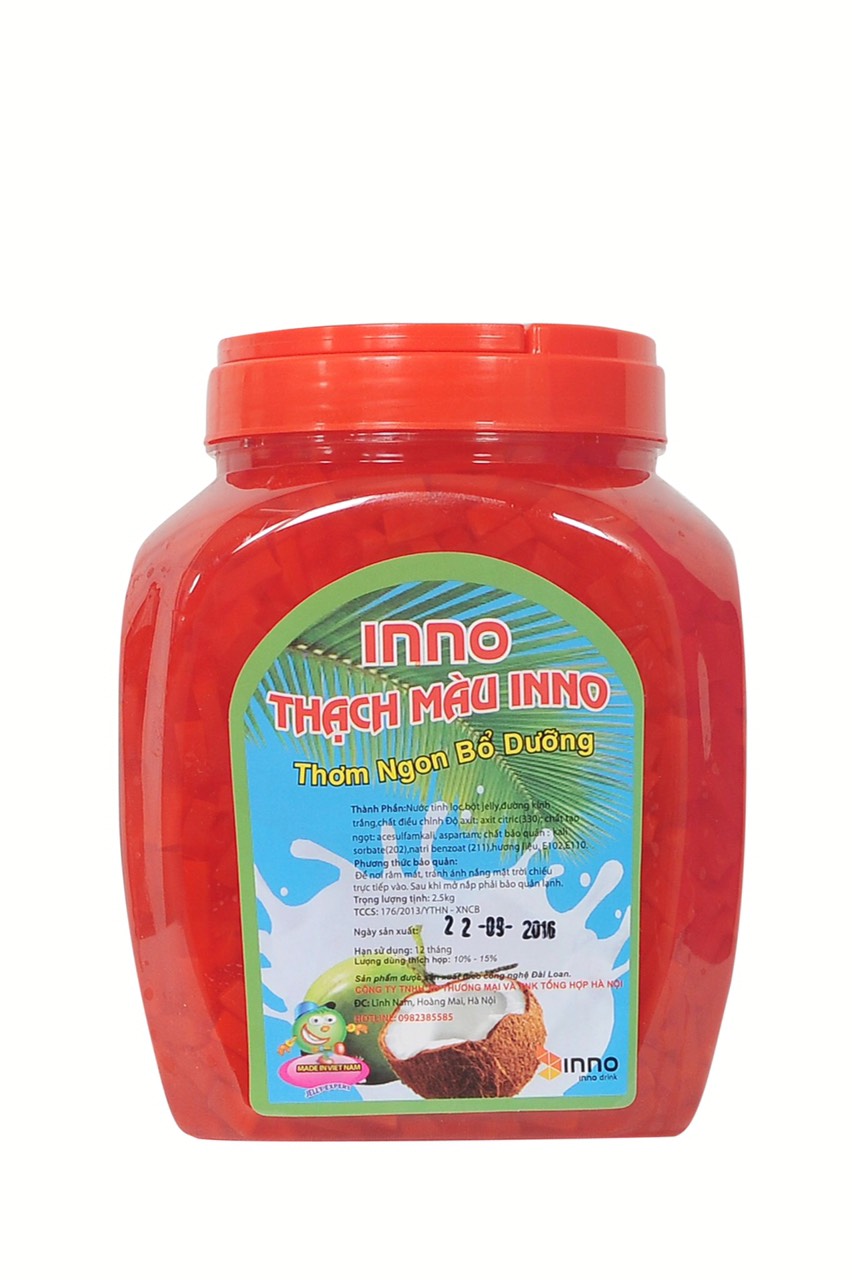 Thạch thủy tinh hương dâu